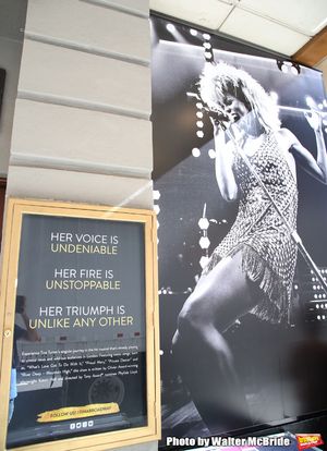 Theatre Marquee unveiling for "Tina: The Tina Turner Musical" starring Adrienne Warre Photo