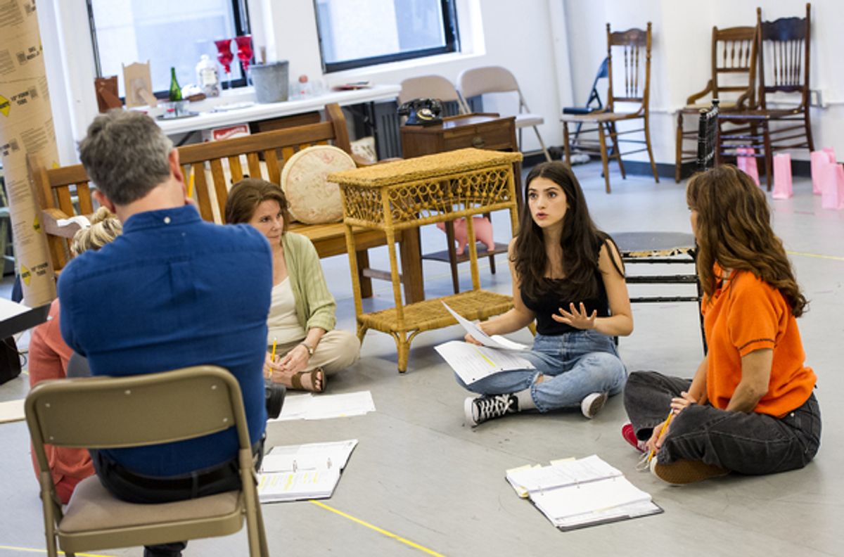 Carolyn Mignini and Ella Rubin at 