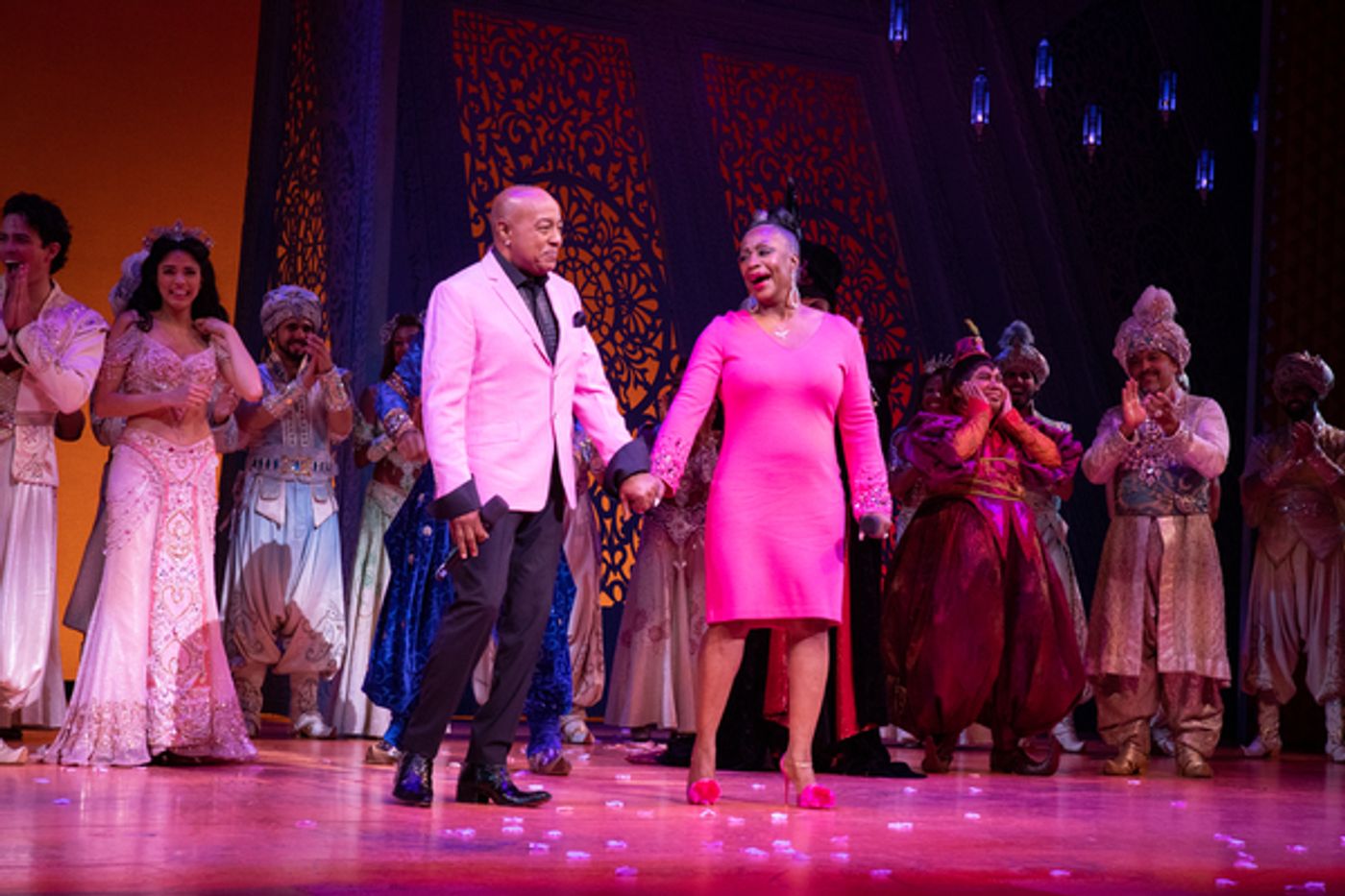 Photo Flash: Original ALADDIN Performers Reunite On Stage Photo Flash: Original ALADDIN Performers Reunite On Stage Image