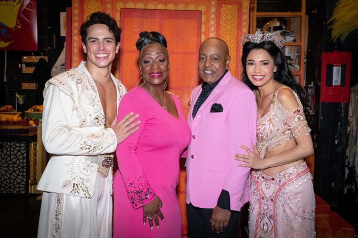 Jacob Dickey, Regina Belle, Peabo Bryson, and Arielle Jacobs  at 