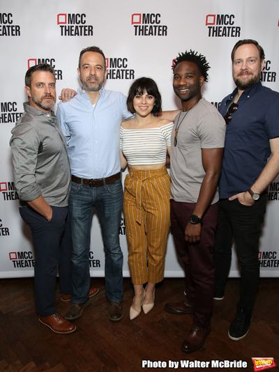 RaÃºl Esparza, David Mason, Krysta Rodriguez, W. TrÃ© Davis and Moritz von Stuelp Photo
