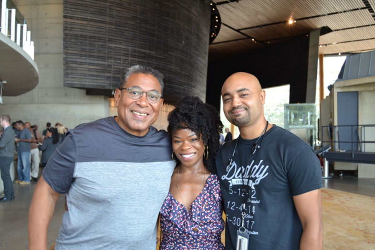 Steven Anthony Jones, Nija Okoro and Francois Battiste at 