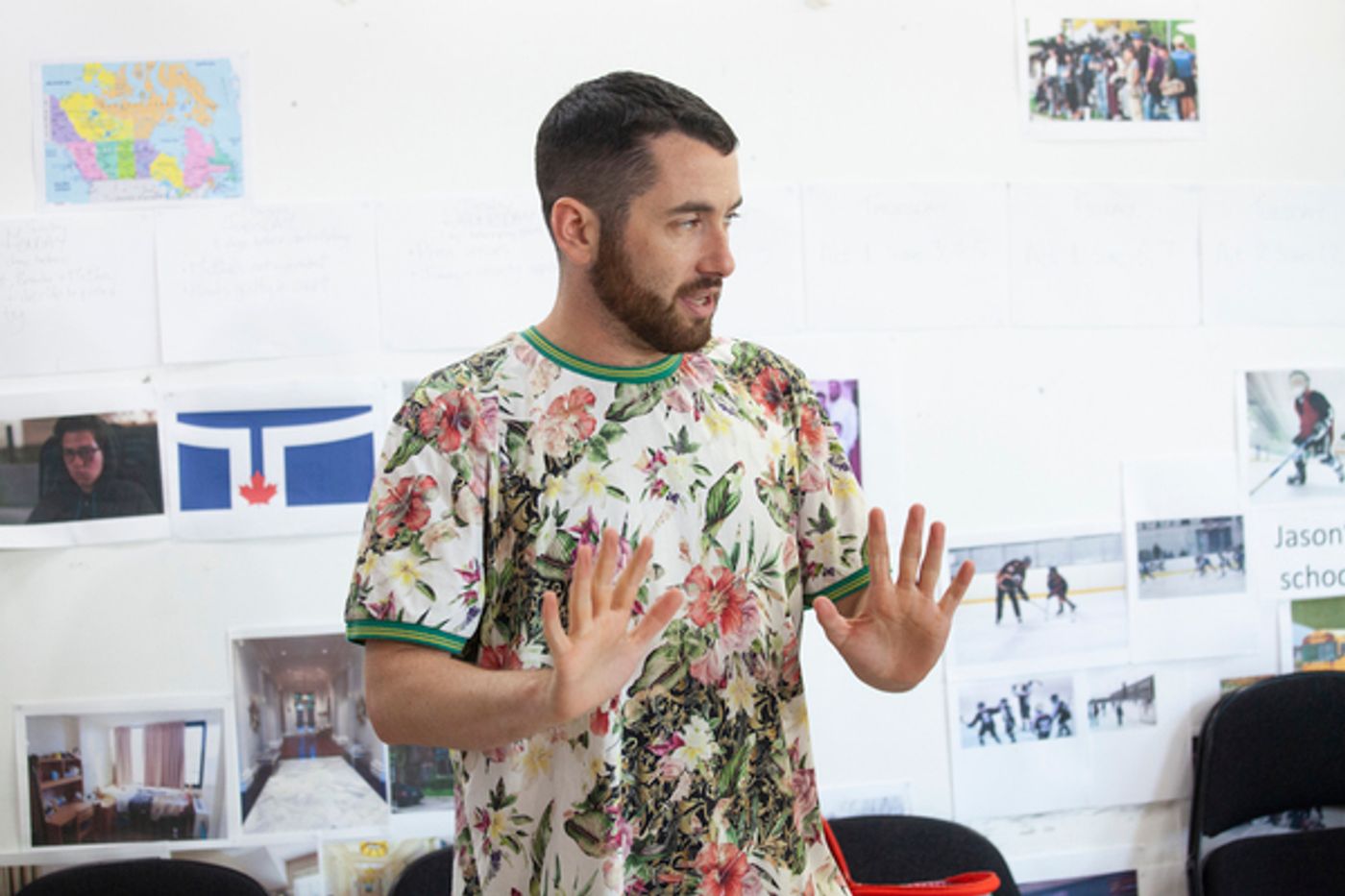 Photo Flash: In Rehearsal With MOTHER OF HIM At Park Theatre  Image