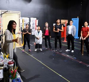 Leigh Silverman and the company @ BroadwayWorld Leigh Silverman and the company Photo