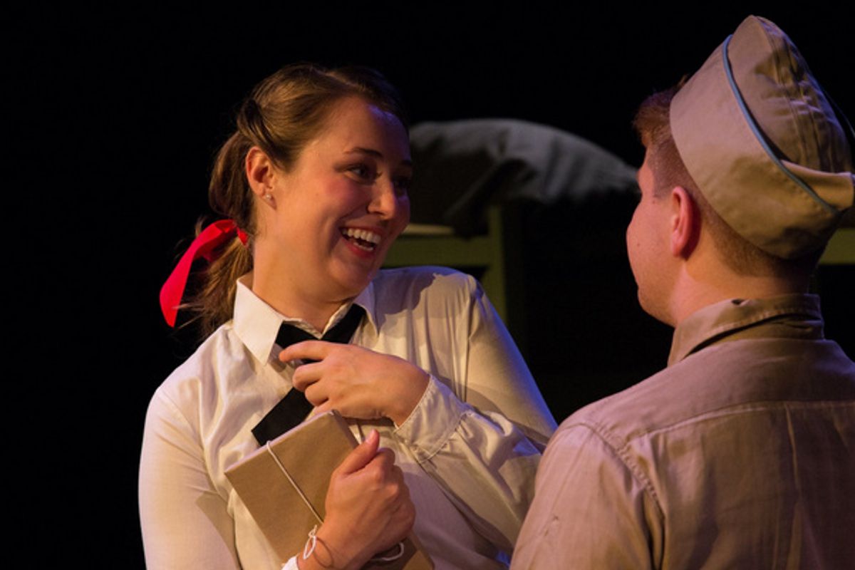 Cassie Jo Fastabend (Daisy) And Drew Bates (Eugene)  at 