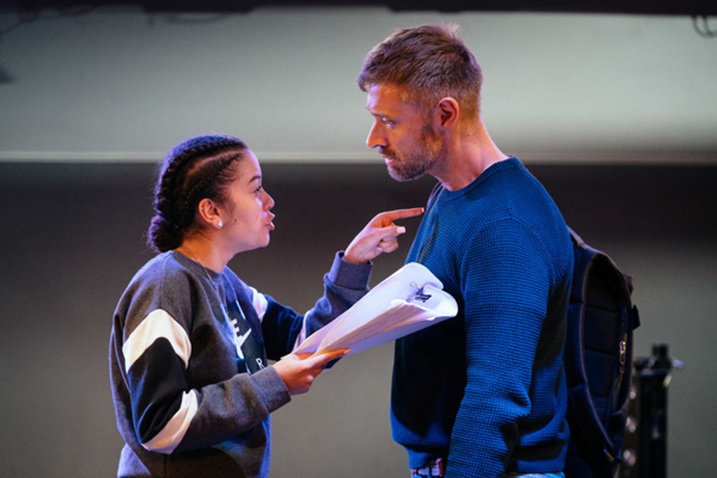 Photo Flash: Inside Rehearsal For WE ANCHOR IN HOPE at The Bunker  Image