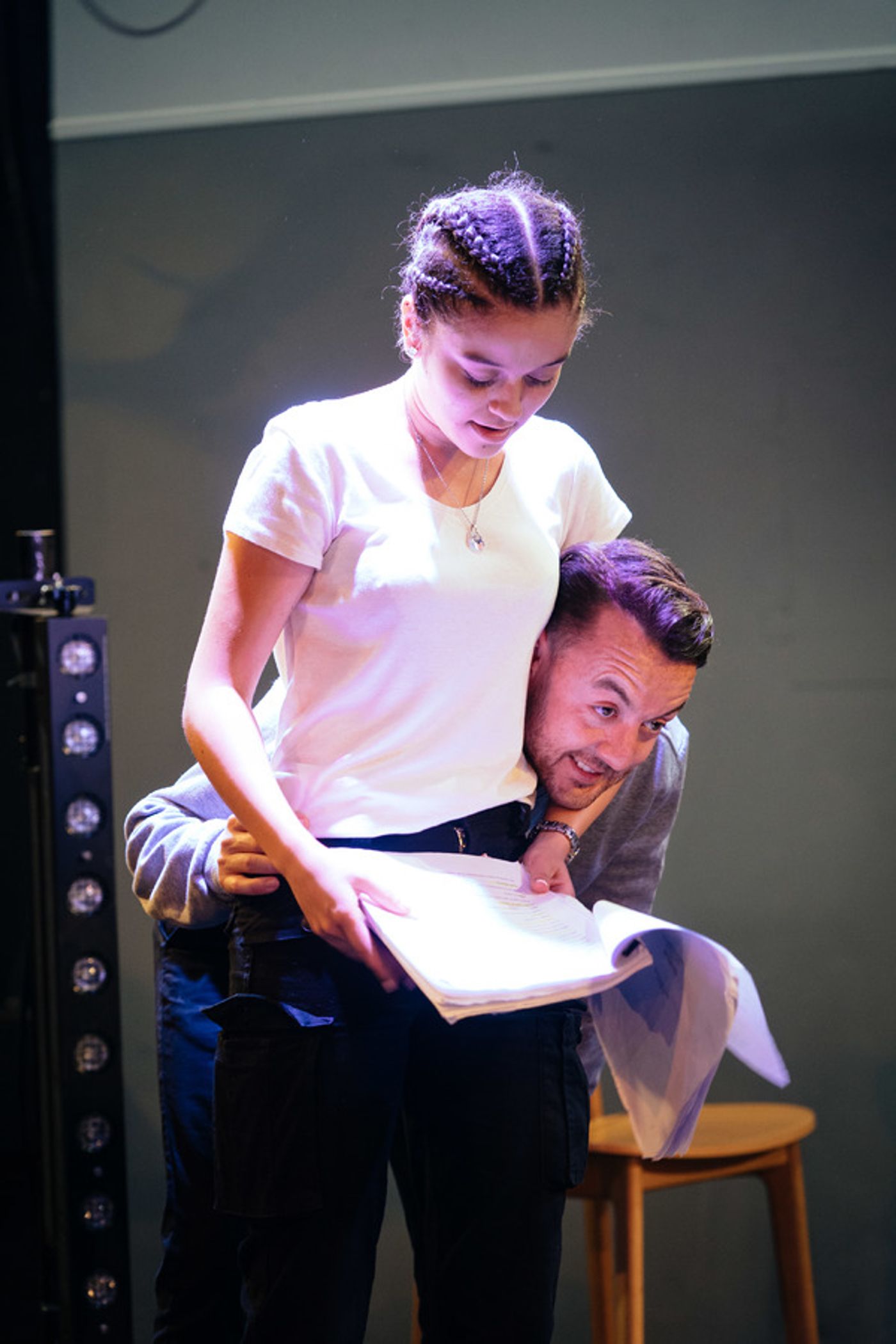 Photo Flash: Inside Rehearsal For WE ANCHOR IN HOPE at The Bunker  Image
