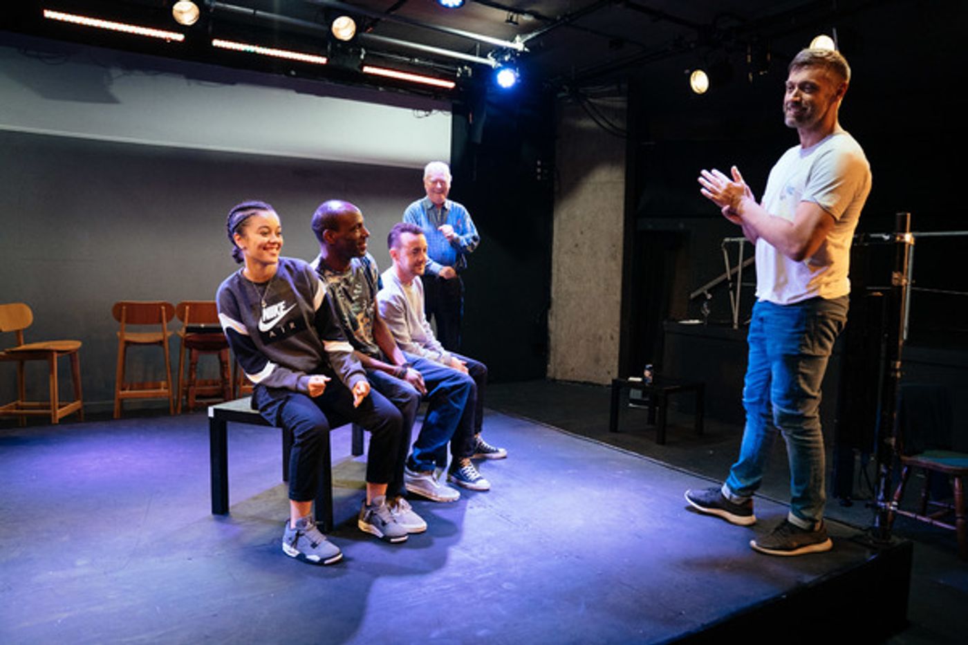 Photo Flash: Inside Rehearsal For WE ANCHOR IN HOPE at The Bunker  Image