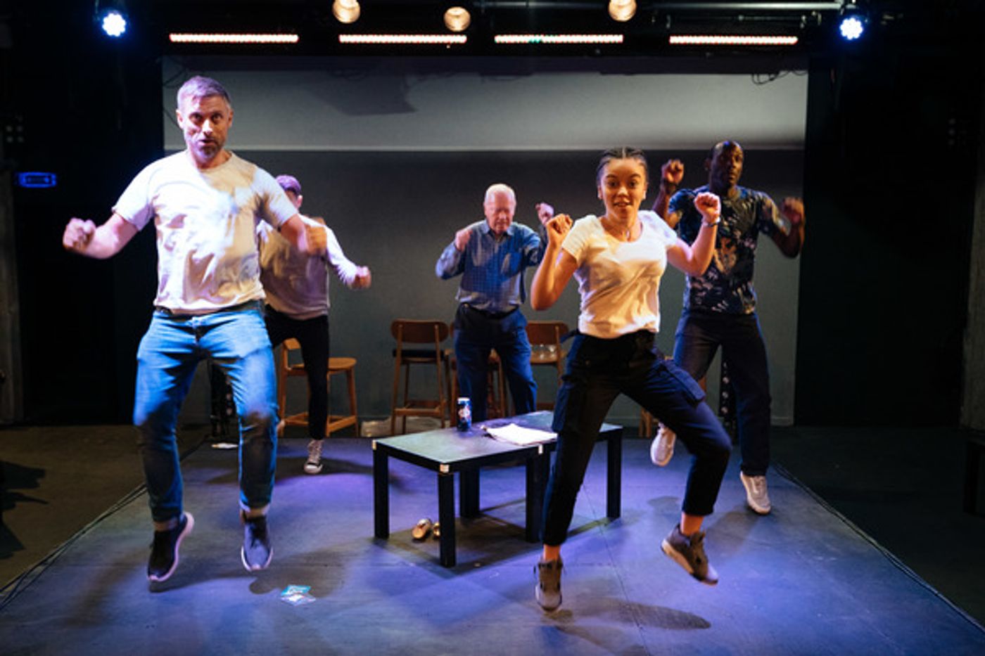 Photo Flash: Inside Rehearsal For WE ANCHOR IN HOPE at The Bunker  Image