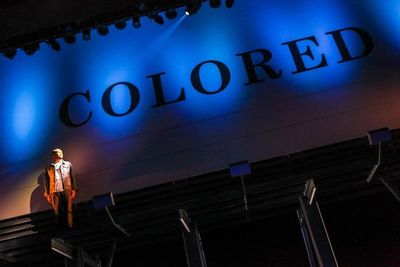 Forrest McClendon (Depression) in the world premiere of "Thoughts of a Colored Man" a Photo