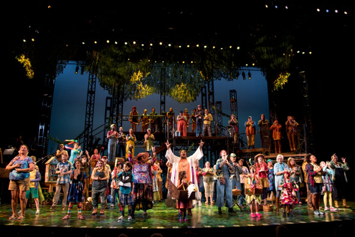 The cast of Public Works' AS YOU LIKE IT at the Seattle Rep.
Photo credit: Bronwen Houck at 