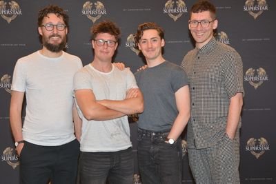 The Creative Team-Timothy Sheader, Tom Deering, Drew McOnie and Tom Scott (Set and Co Photo