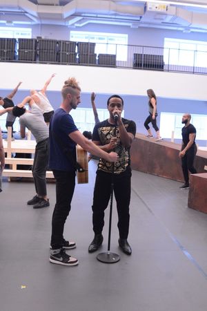 Aaron Lavigne and James Delisco Beeks @ BroadwayWorld Aaron Lavigne and James Delisco Beeks Photo