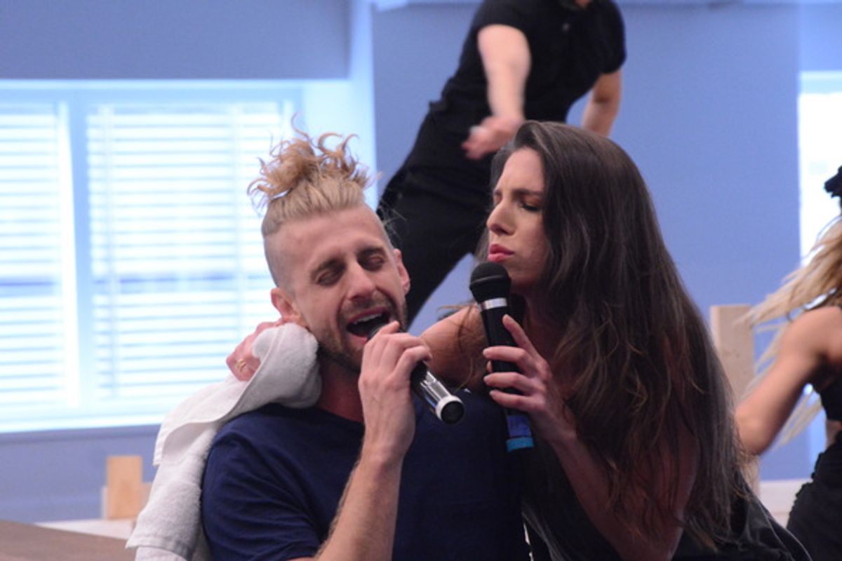 Aaron Lavigne and Jenna Rubaii at 