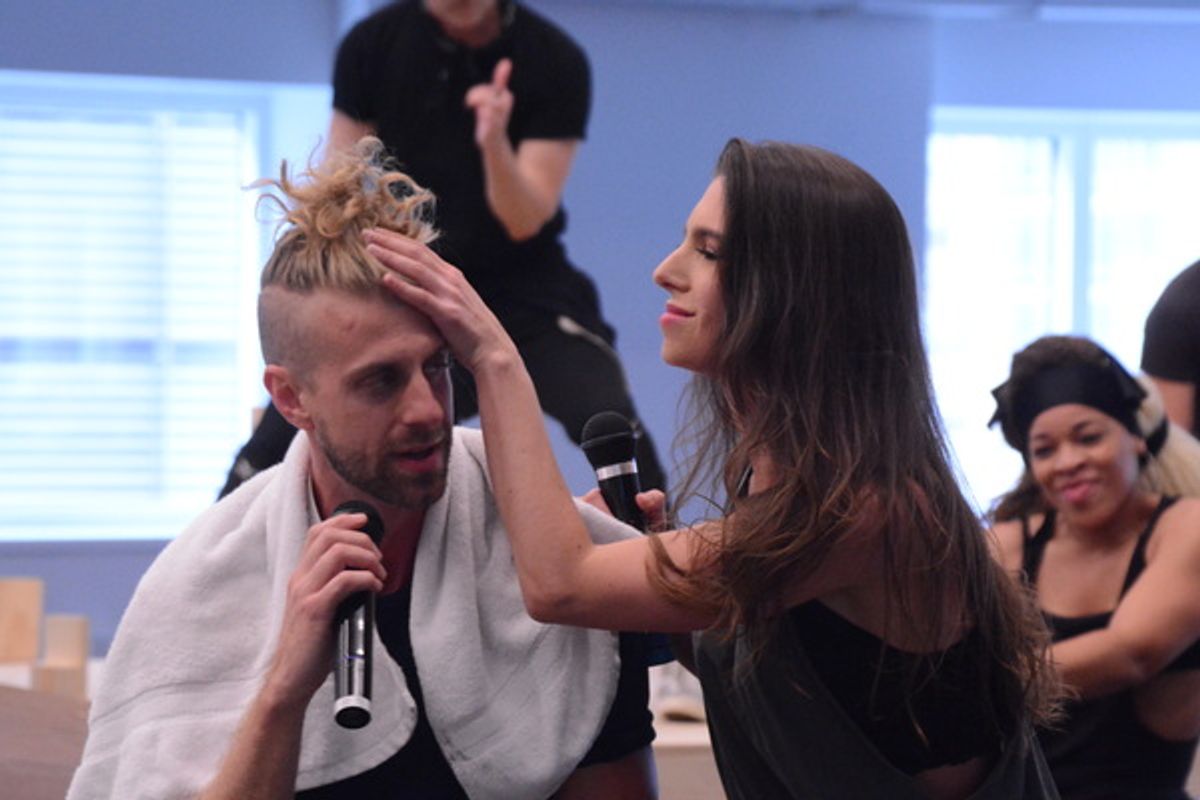 Aaron Lavigne and Jenna Rubaii at 