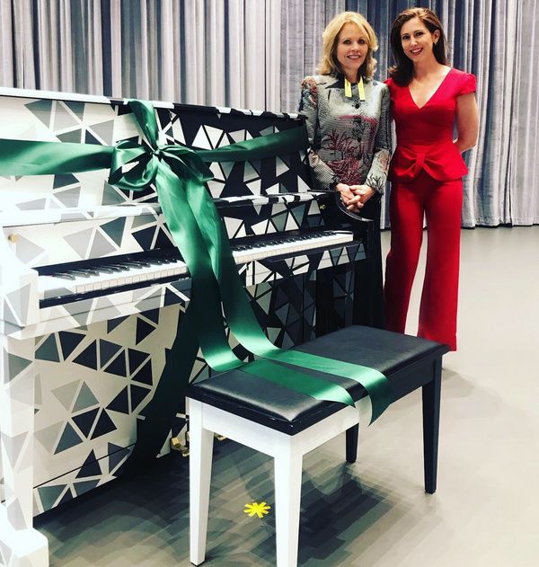 Sing for Hope Co-Founder Camille Zamora with Opera star and Sing for Hope Board Membe Photo