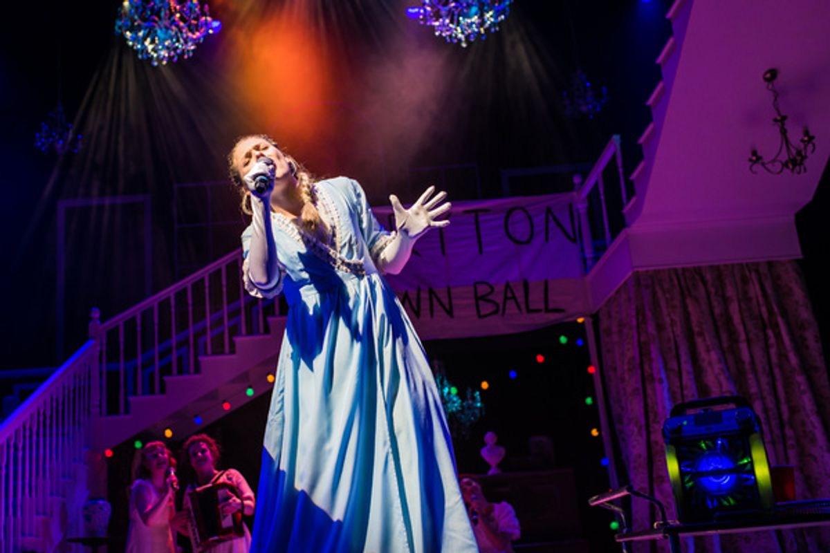 Tori Burgess, Isobel McArthur, Christina Gordon, Felixe Forde at 