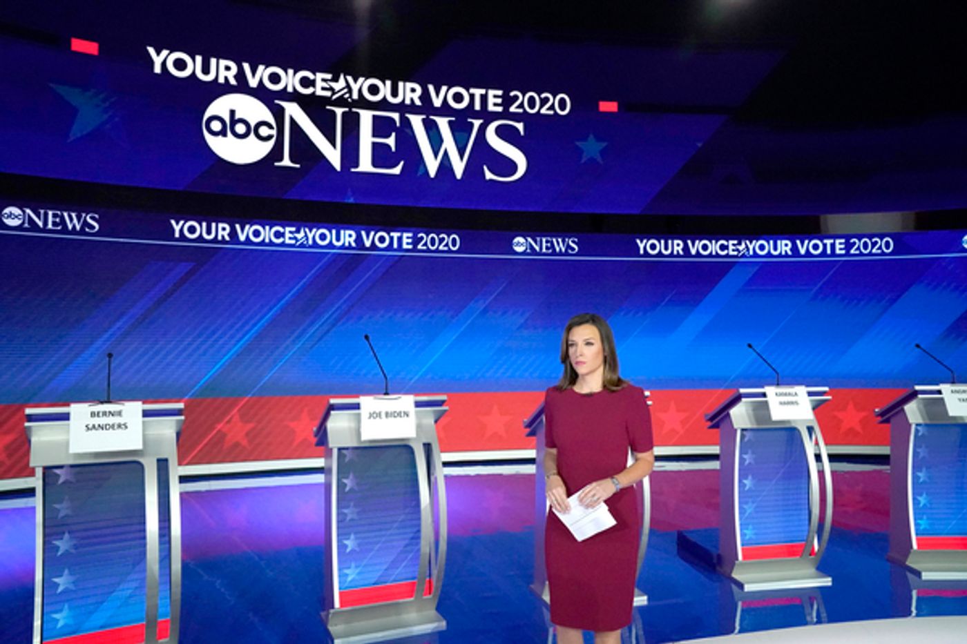 Photo Flash: See Photos from Tonight's Democratic Debate on ABC  Image