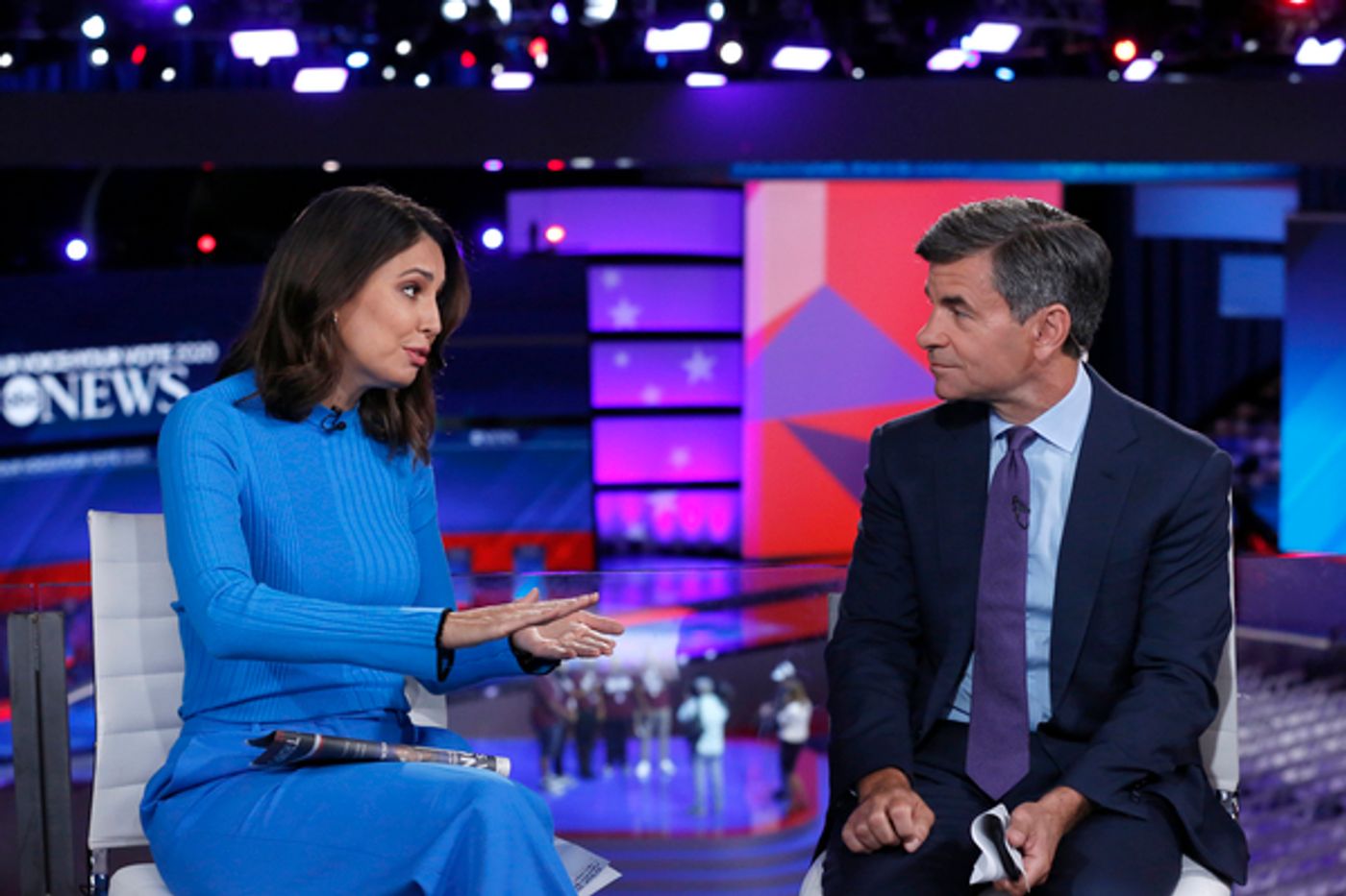 Photo Flash: See Photos from Tonight's Democratic Debate on ABC  Image