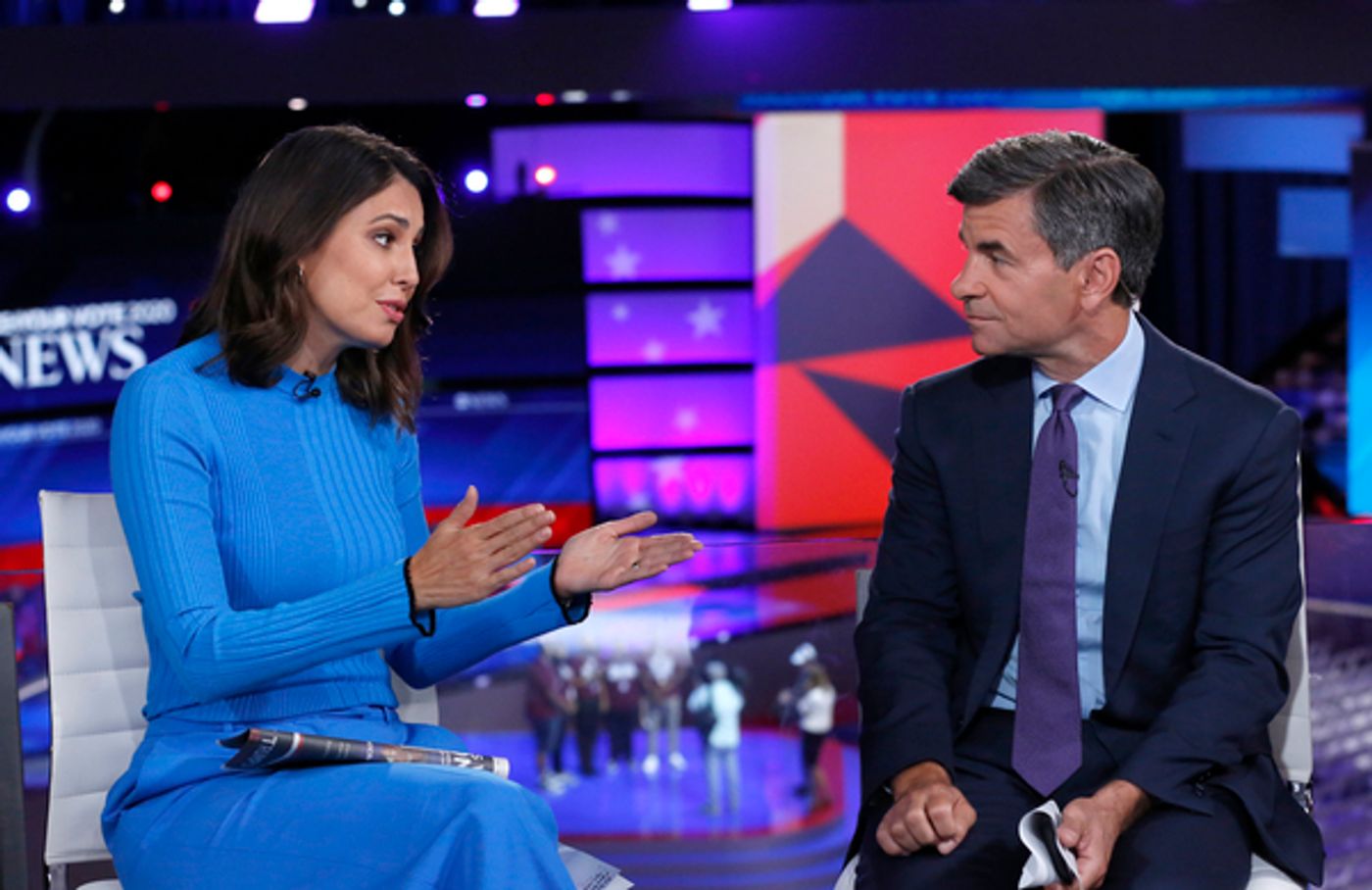 Photo Flash: See Photos from Tonight's Democratic Debate on ABC  Image