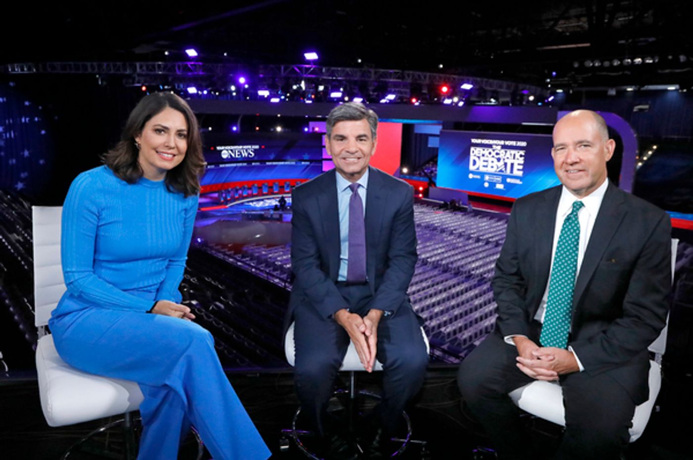 Photo Flash: See Photos from Tonight's Democratic Debate on ABC  Image