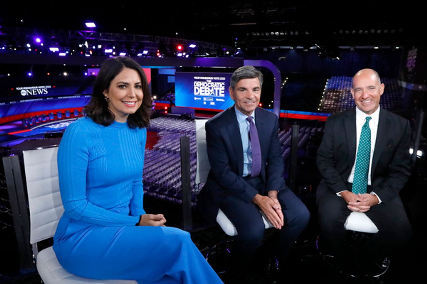 Photo Flash: See Photos from Tonight's Democratic Debate on ABC  Image