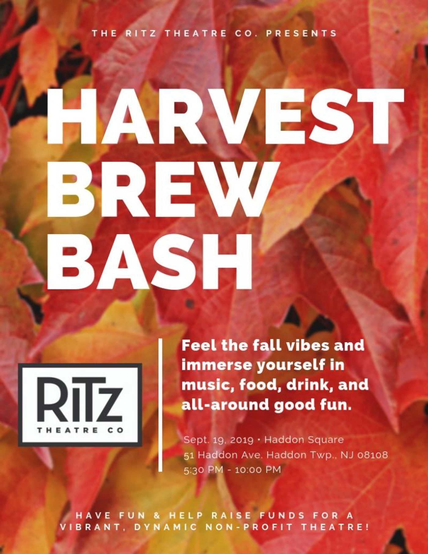 Feature: IS THE RITZ ON THE FRITZ? Ritz Theatre Company Seeks Funding to Keep the Doors Open Feature: IS THE RITZ ON THE FRITZ? Ritz Theatre Company Seeks Funding to Keep the Doors Open Image