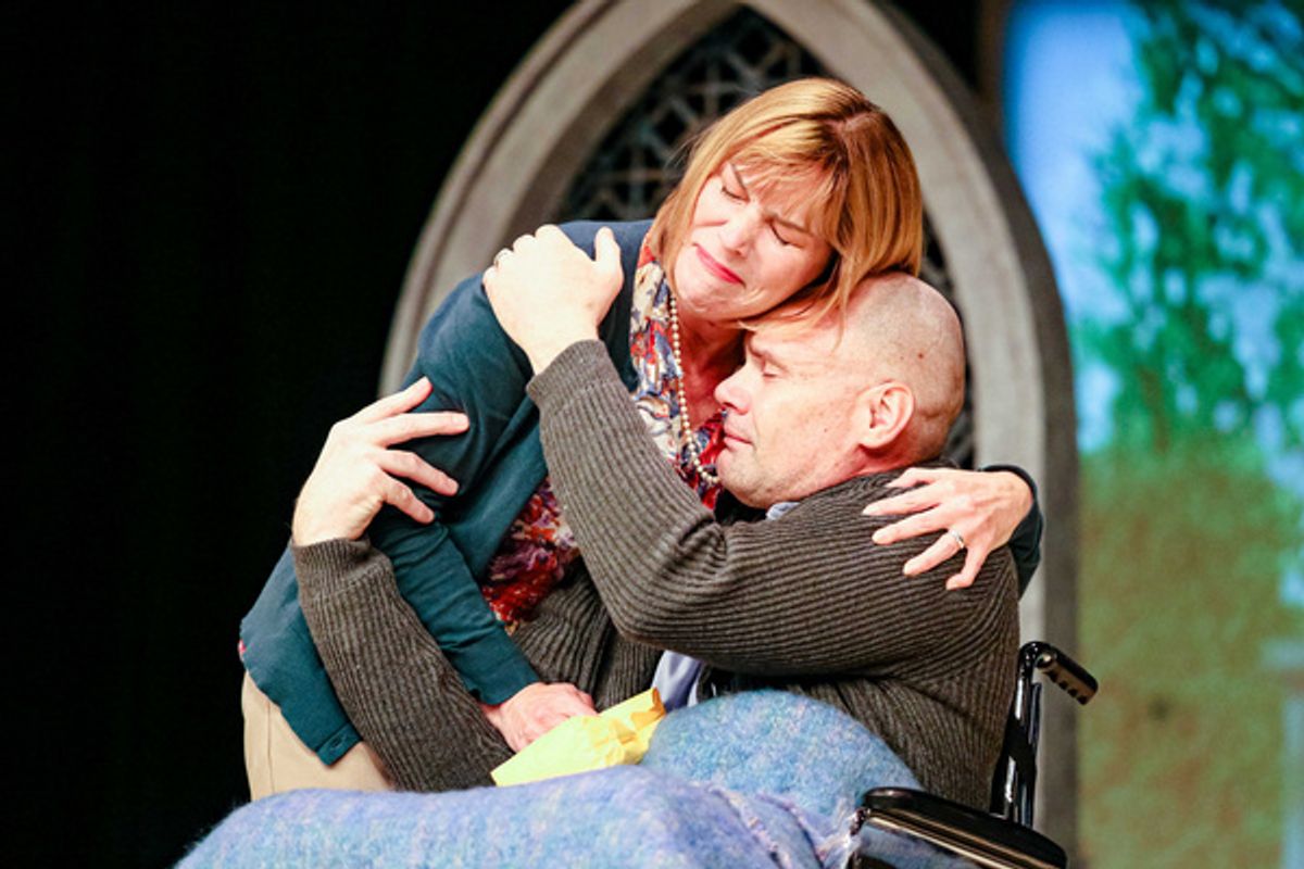 Annie (Dayna Childs) & John (W. Scott Pinkston) at 