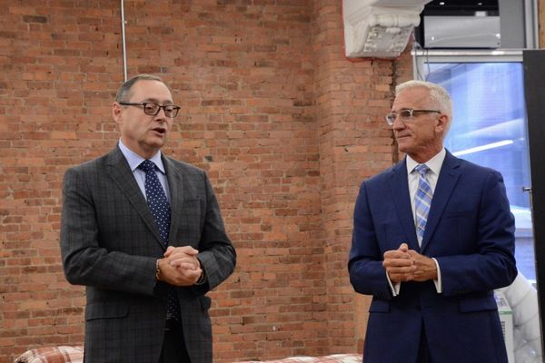 Michael Stotts and Mark S. Hoebee Photo