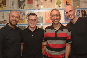 Dan Erben (Guitar and Banjo), Sam Lazzara (Drums), Evan Zavada (Musical Director and  Photo