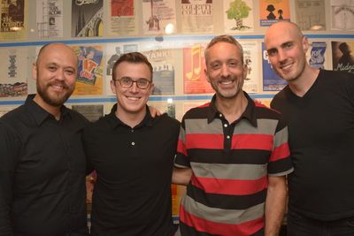 Dan Erben (Guitar and Banjo), Sam Lazzara (Drums), Evan Zavada (Musical Director and  Photo