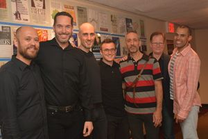 Dan Erben, Parker Esse, Steve Whipple, San Lazzara, Evan Zavada, Fran Minarik and Ben Photo