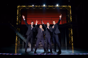 CJ Pawlikowski, Aaron De Jesus, Corey Greenan, and Keith Hines @ BroadwayWorld CJ Pawlikowski, Aaron De Jesus, Corey Greenan, and Keith Hines Photo