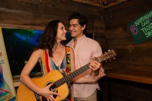 Sarah Hinrichsen and Chris Clark @ BroadwayWorld Sarah Hinrichsen and Chris Clark Photo