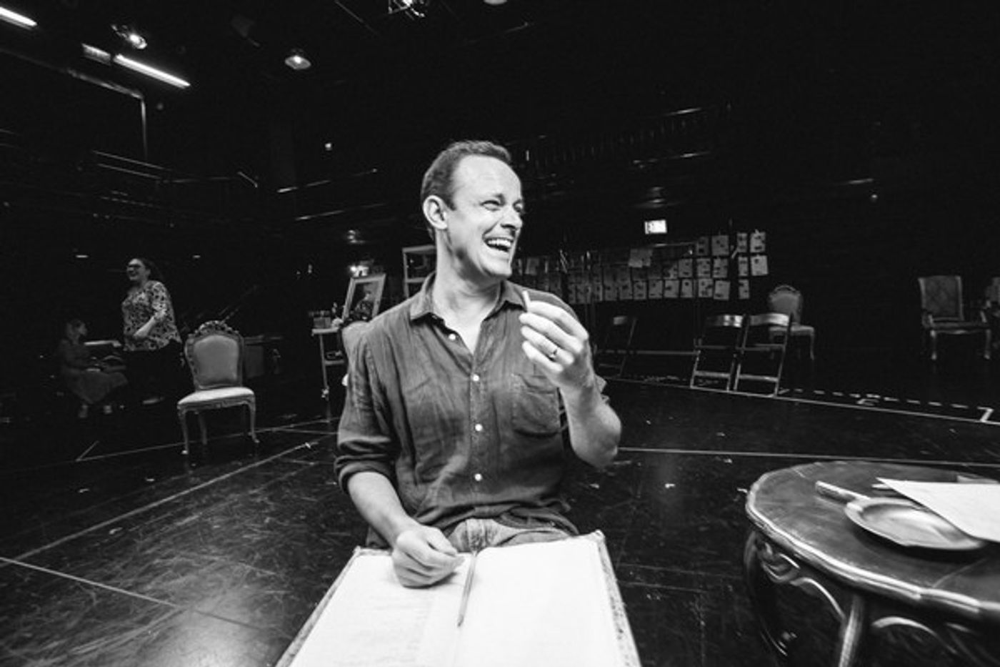 Photo Flash: In Rehearsal with Chicago Shakes' THE KING'S SPEECH  Image