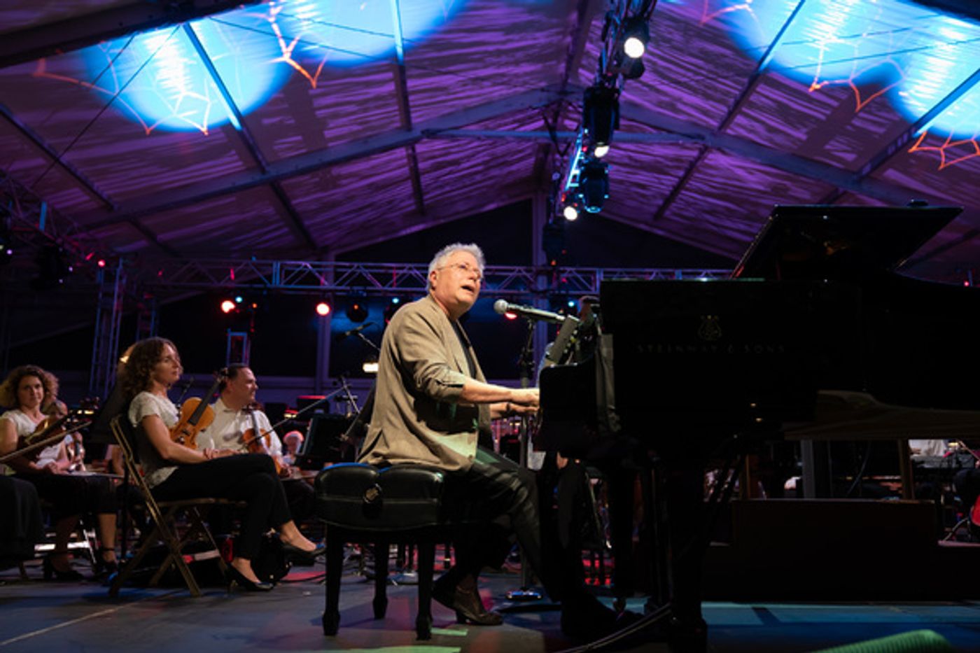 Photo Flash: Megan Hilty, Norm Lewis, and More Celebrate Alan Menken and THE REACH  Image