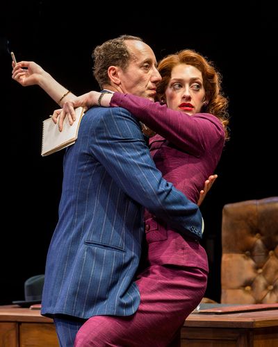 Joey Slotnick and Micaela Diamond Photo