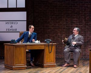 Joey Slotnick and Saul Rubinek @ BroadwayWorld Joey Slotnick and Saul Rubinek Photo