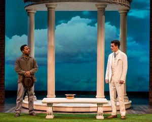 Ro Boddie and Sam Vartholomeos @ BroadwayWorld Ro Boddie and Sam Vartholomeos Photo