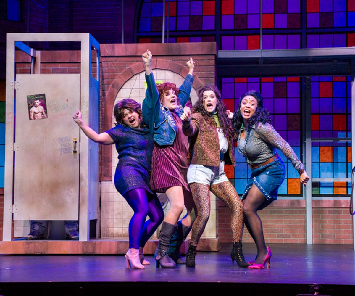 Emily Durand, Nicole Zelka, Katherine Fletcher, Kaisha Huguley at 