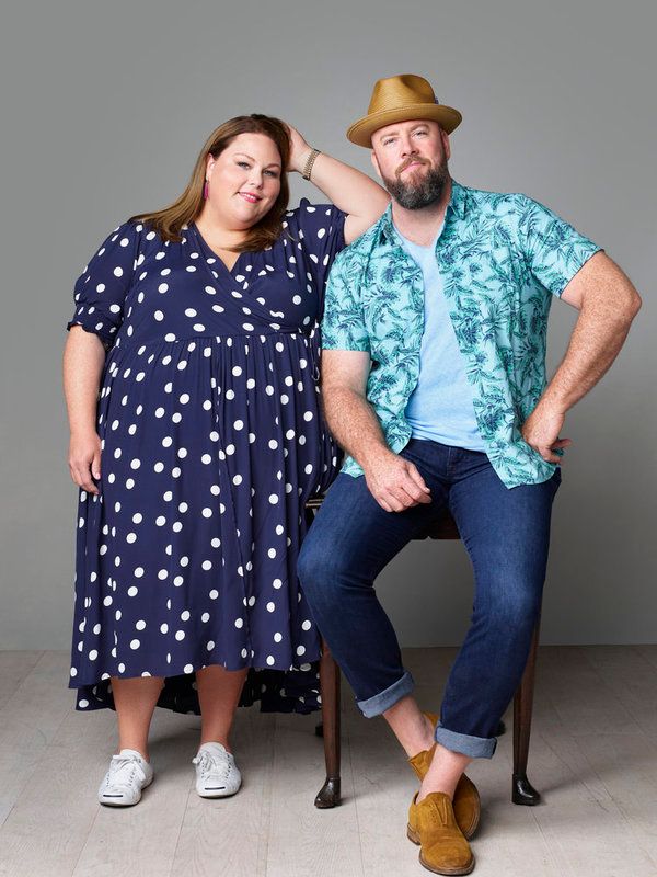 Chrissy Metz as Kate Pearson, Chris Sullivan as Toby Damon Photo