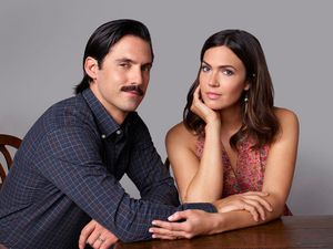 Milo Ventimiglia as Jack Pearson, Mandy Moore as Rebecca Photo