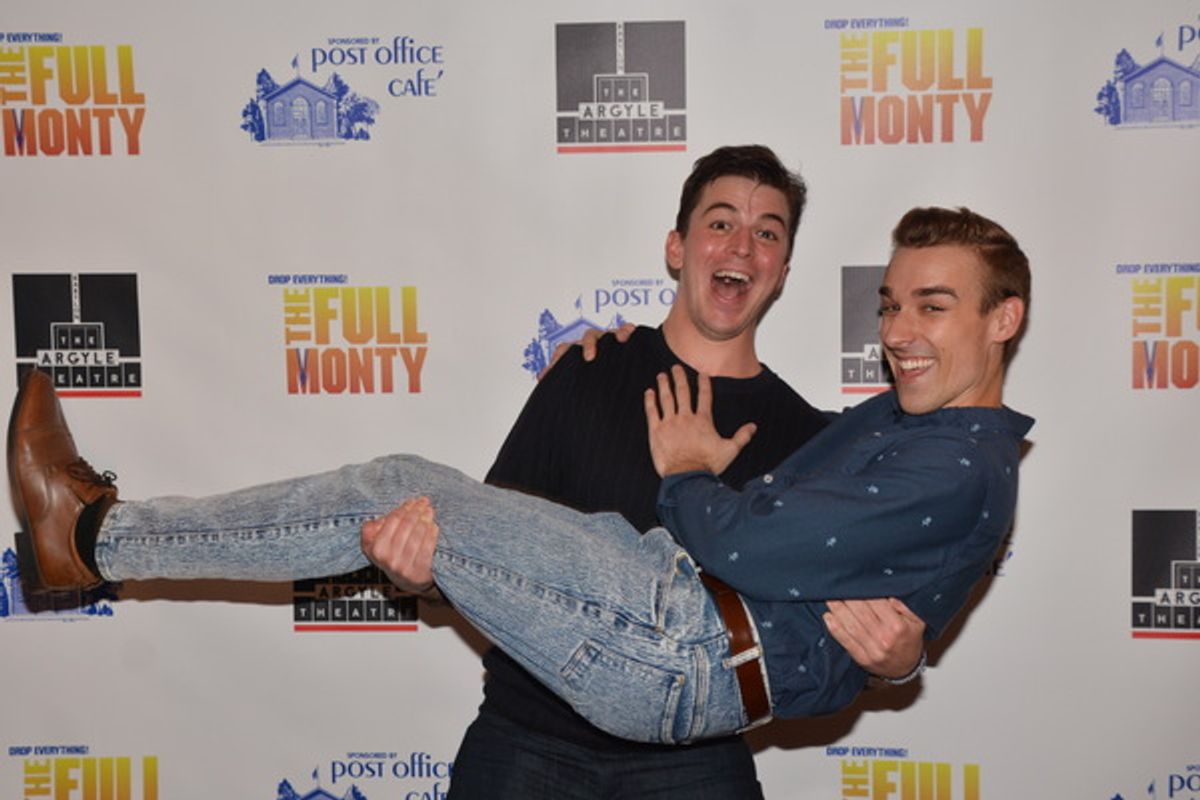 Hunter Brown and Pat Moran at 