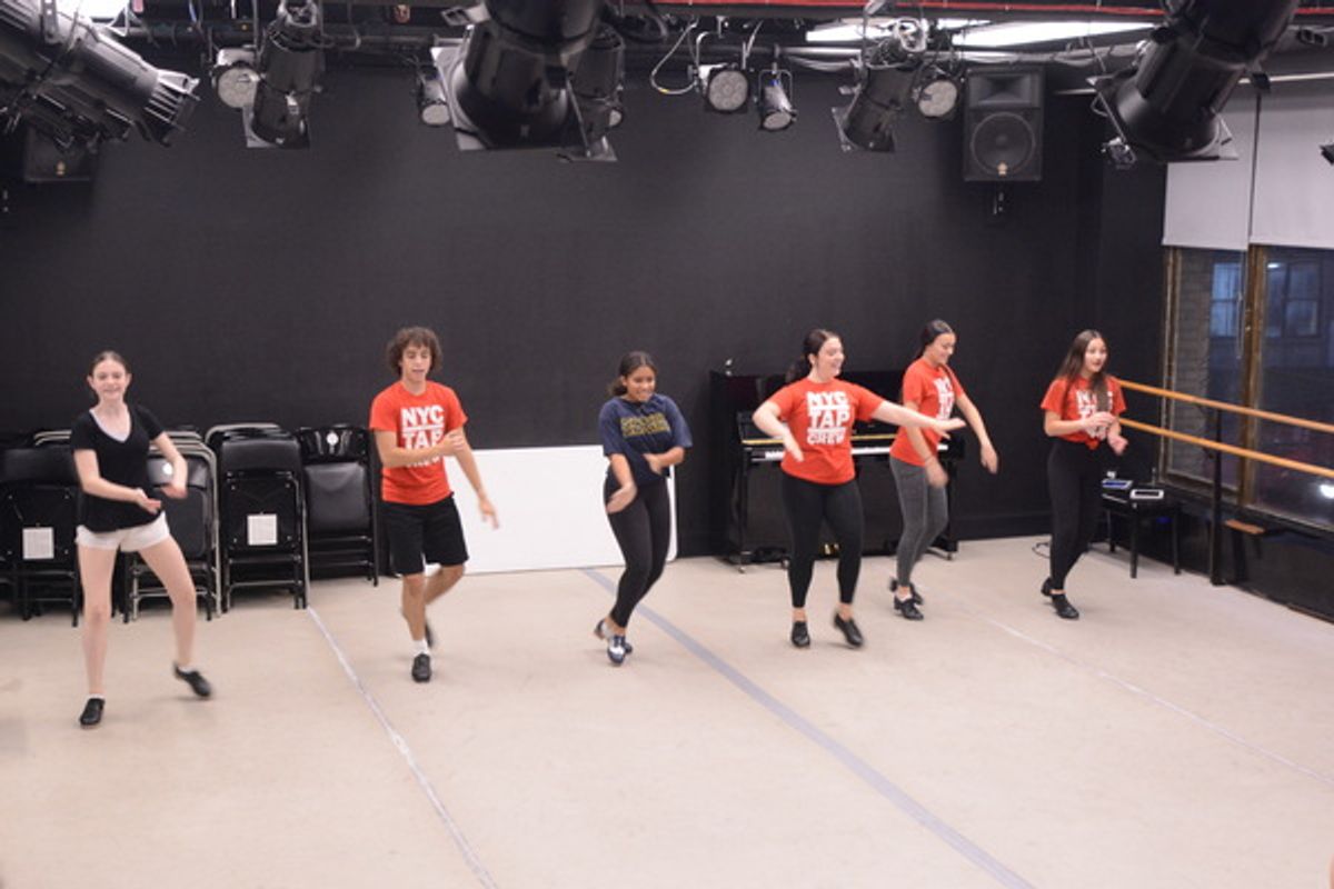 Bella Retter, Alex Drier, Isabel Wilson and Emily Yi at 