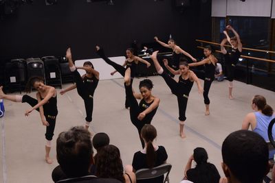 Members of The Ballet Paraisopolis that includes- Geise da Rocha, Anna Carolina Monte Photo
