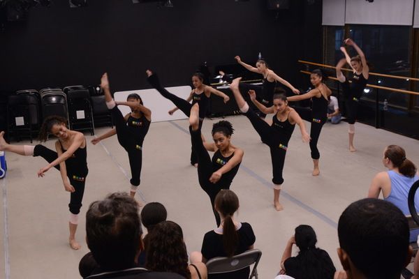 Members of The Ballet Paraisopolis that includes- Geise da Rocha, Anna Carolina Monte Photo