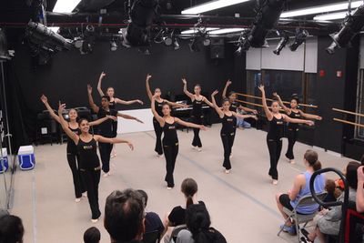 Members of The Ballet Paraisopolis that includes - Geise da Rocha, Anna Carolina Mont Photo
