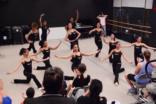 Members of The Ballet Paraisopolis that includes - Geise da Rocha, Anna Carolina Mont Photo