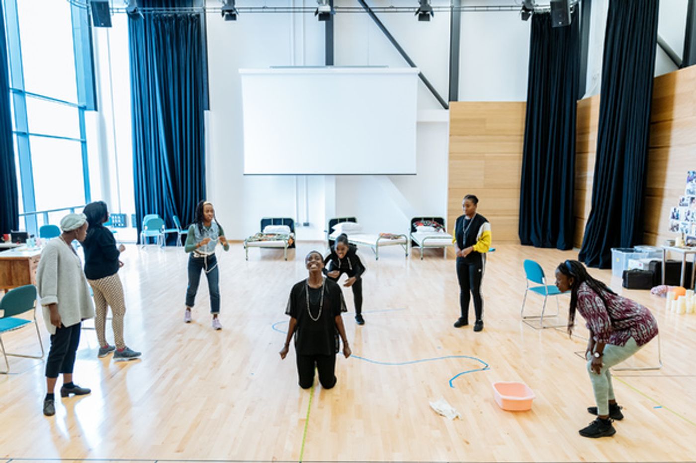 Photo Flash: Inside Rehearsal For OUR LADY OF KIBEHO at Theatre Royal Stratford East Photo Flash: Inside Rehearsal For OUR LADY OF KIBEHO at Theatre Royal Stratford East Image