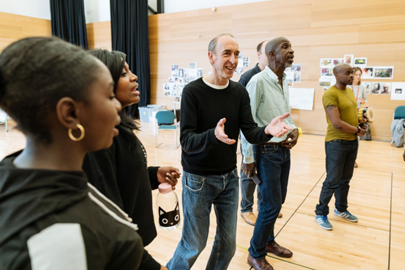 Photo Flash: Inside Rehearsal For OUR LADY OF KIBEHO at Theatre Royal Stratford East Photo Flash: Inside Rehearsal For OUR LADY OF KIBEHO at Theatre Royal Stratford East Image
